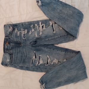 American Eagle ripped jeans